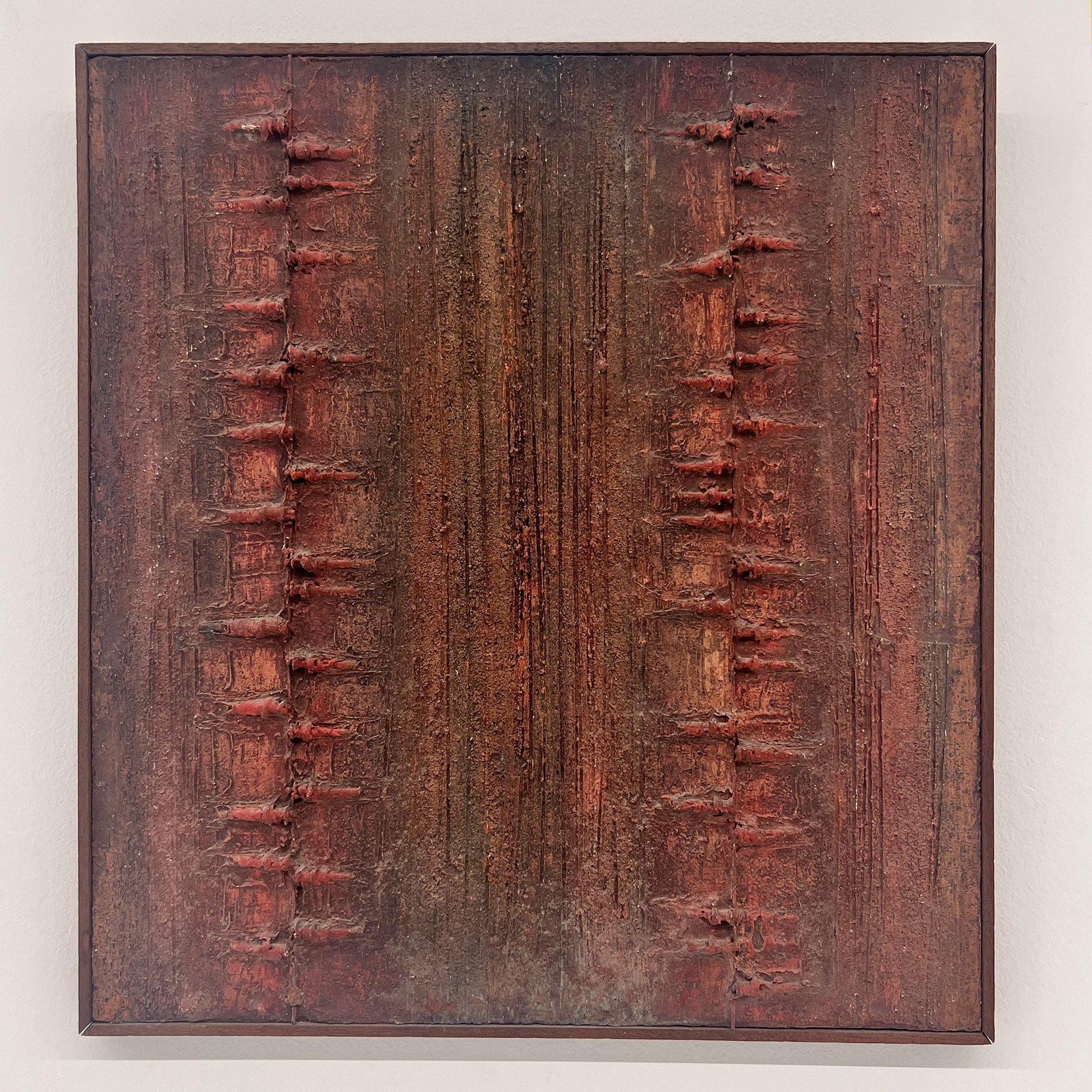 Compositie in rood